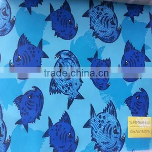 5068 100% Polyester Fish Printed Fabric thumbnail-1