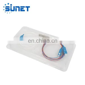 Plc Splitter Plc 1 x 2 SC/UPC Splitter Rmini Fiber Optic Plc Splitter thumbnail-2