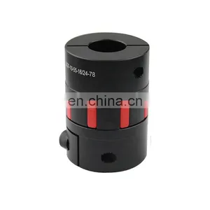 Aluminum Clamp Style Standard Flexible Elastic Rubber Spider Star Jaw Shaft Coupling for Machinery thumbnail-2