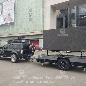 P5 LED Display Screen Mobile Billboard Trailer for Brand Advertising Release thumbnail-3
