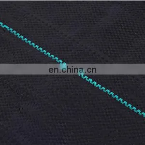 80gsm to 120gsm for New PP Material Black With Green Line for Ground Cover thumbnail-3