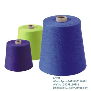 100% Combed Compact Cotton Raw White Ring Spun Yarn For Knitting And Weaving thumbnail-5