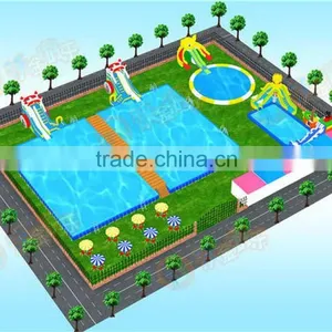 2015 Hot Sale Inflatable Water Park Inflatable Floating Water Park for Summer Season thumbnail-1