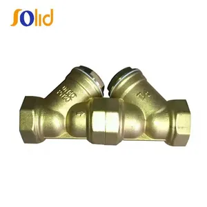 BSPP Threaded Female Ends PN16 Brass Filter Valve Y Type Strainer thumbnail-1