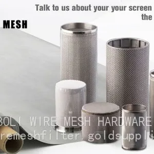 Customized SS 904L 316L 430 Stainless Steel Wire Mesh ,Dutch Weave for Precise Micron Filtration Stainless Steel Mesh Screen thumbnail-2