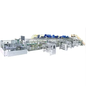 Baby Diaper Making Machine Full Automatic Baby Diaper Machine For I Shape Baby Diaper With Packaging Machine thumbnail-2