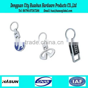 Fashion High Quality Plated Imitation Enaml Custom Metal Car Flag Keychain thumbnail-2