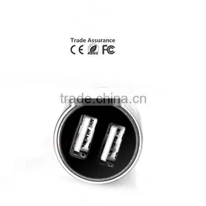 Hottest Sale Stainless Steel Safety Hammer Dual Usb Car Charger thumbnail-5