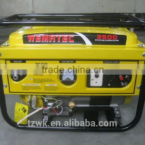 2.8kw/kva Wemac Electric Start With Battery, High Frequency, Copper 210cc Displacement, Gasoline Generator Spare Parts thumbnail-2