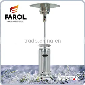 Outdoor Stainless Gas Standing Patio Heater thumbnail-1