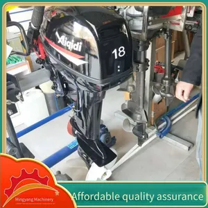 6-meter Boat Underwater Thruster, Small Paddle Hanger for Bamboo Rafts and Boats, Hand-pulled Start Four-stroke Outboard Motor thumbnail-2