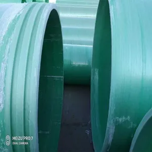 GRP Buried Municipal Sewage Pipe Installation, Quick and Easy Maintenance thumbnail-4