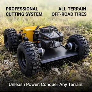 Vigorun VTW550 Gasoline Engine Lawn Mower Easy Parts Replacement High-Speed (6 Km/h) Rasenmaher for Professional Use thumbnail-1