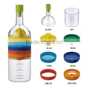 8 Pcs Plastic Multi-function Kitchen Tools Set thumbnail-1