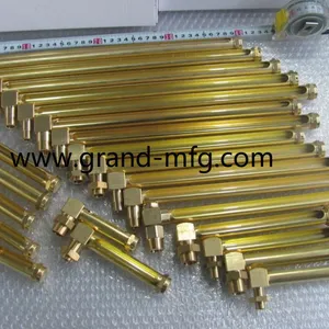 NPT Thread 3/4 Inch Brass Oil Level Gauges With Quartz Glass Tube thumbnail-5