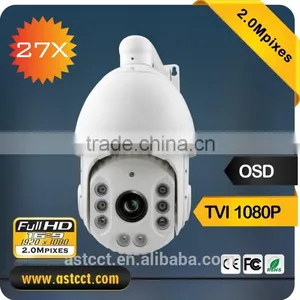 Full HD 1.3MP 960P 27X 678 TVI IR High Speed Dome Camera With Outdoor IR 120m 1/3" CMOS thumbnail-1