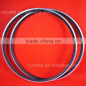 Sonata Carbon Rims With Alloy Braking Surface 700C 24mm Super Light Clincher 3K Matte Finish thumbnail-1
