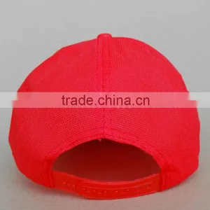 Manufacture 5 Panel Red Promotion Hat thumbnail-4