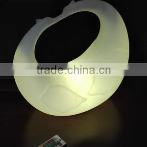 Rotational PE Plastic Crafts With LED Light and Remote Control YXF-4541 thumbnail-4