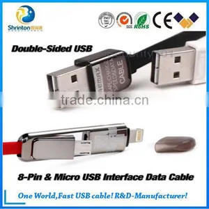 8 Pin to Usb Charge and Sync Cable Mobile Phone Remax thumbnail-1