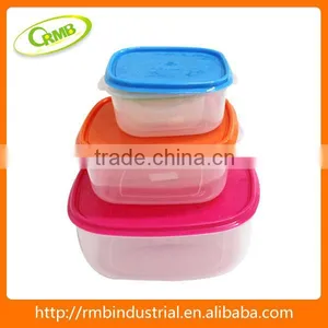 Colorful Plastic Kitchenware Food Storage Set thumbnail-1