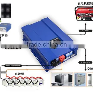 Pure Sine Wave Power Inverter With Solar Charger Powe Inverter 10000w With 40a Solar Charger Controller Solar Power Inverter thumbnail-2