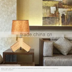 Wooden LED Table Lamp Wood LED Table Light JK-879-06 Wooden Bedside/table Lamp, Tripod Lamp, Easel Lamp thumbnail-1