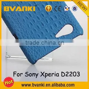 Interesting Products 2015 White Crocodile Leather Case For Sony Mobile Covers,Decorative Pattern Cover Case For Sony Xperia Case thumbnail-5