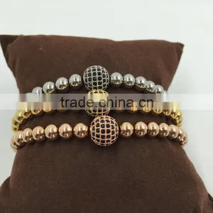 2016 Latest Fashion Beaded Leather Wrap Bracelet s thumbnail-6