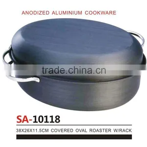 Stainless Steel Chicken Roaster With Rack thumbnail-6