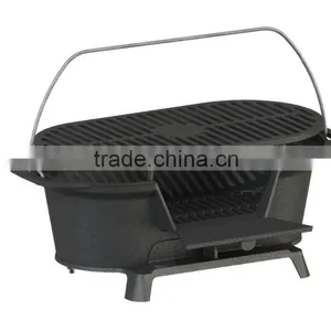Outdoo Campingr Cast Iron BBQ Grill / Portable Grill thumbnail-3