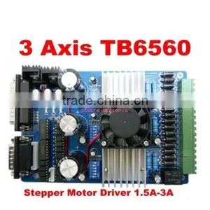 3 Axis CNC Engraving Machines Stepper Motor TB6560 Driver Board Controller thumbnail-1