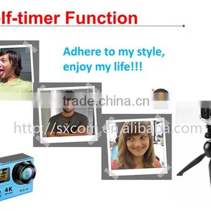 Hot Sales! WiFi/remote Control Waterproof Dual Screen 4K 25fps/ 2.7K 30fps/ 1080P 60fps HD Sports Camera--DV-24 thumbnail-3