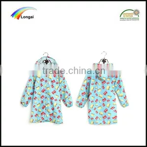 Factory Direct Sale Cheap Outdoor Fashion Raincoat for Children thumbnail-1