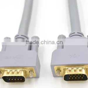 1M 1.5M 3M 5M Factory Price VGA Cable Adaptor Monitor M/M Male To Male Audio Video Cable thumbnail-4