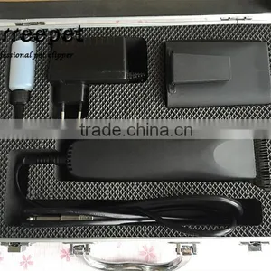 80W Professional 2-speed Cordless Rechargeable Lady Electric Horse Clipper With 10w 70mm Wide Blade thumbnail-1