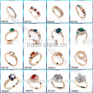 Fashion Design Diamond Opal Decoration Special White Alloy Spider Ring R0184 thumbnail-6