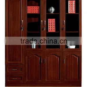Chinese Antique Design Wooden Bookshelf thumbnail-1