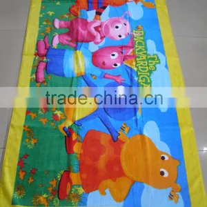 100% Cotton Reactive Printed Beach Towel for Kids thumbnail-6