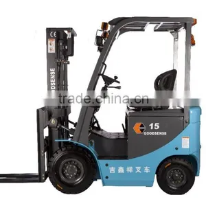 1.5 TON 4-Wheel Electric Forklift Trucks for Sale thumbnail-2