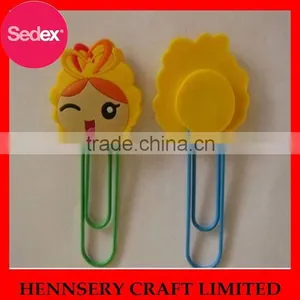 Cute Cartoon Silicone Animal Soft Pvc Paper Clip thumbnail-3