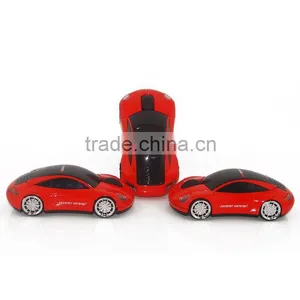 New Car Shape Wireless Optical Mouse Mouse For Laptop PC Computer PS-MS0096 thumbnail-1