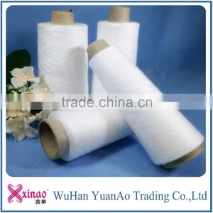 Raw White Polyester Yarn Bright Virgin Yarn thumbnail-4
