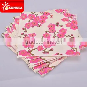 Logo Printed Green Table Napkin, High Quality Paper Napkin thumbnail-3