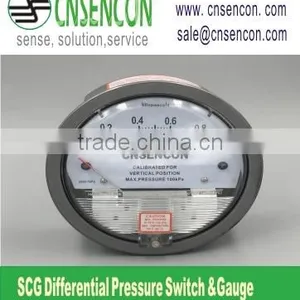 High Quality Air Low Differential Pressure Gauge SCG 0-60Pa thumbnail-2