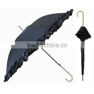 Fashion Silhouette Print Lady Umbrella thumbnail-1