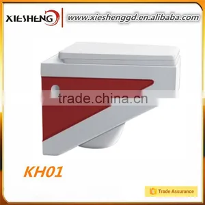 China Quality Standard Wash Down Bathroom Ceramic Wall-hung Toilet Bowl thumbnail-1