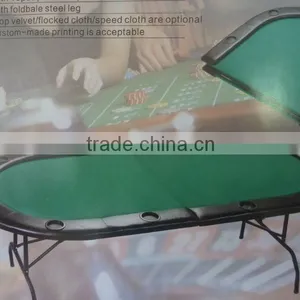 84" Poker Table/MDF Poker Table / Folding Poker Table thumbnail-1