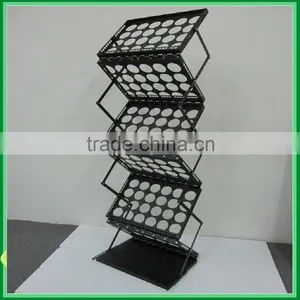 4 Shelf Foldable Brochure Shelf thumbnail-1
