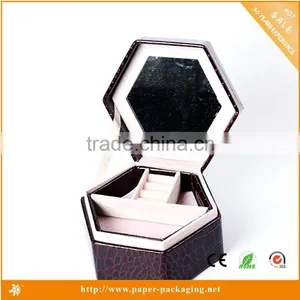 Cheap Price Hot Sale Luxury Leather Jewelry Box thumbnail-1